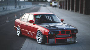 Червен E46 Full HD BMW