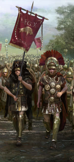 iPhone Xs Total War Rome 2 фон — iPhone 13 Mini Тапет
