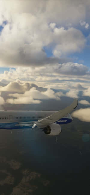 Фон за iPhone Xs Microsoft Flight Simulator — OnePlus 12R Тапет