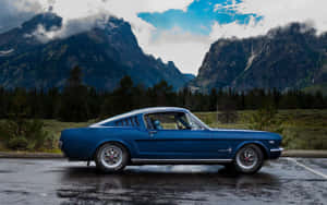 Зашеметяващ изглед на Ford Mustang Fastback от 1966 г.