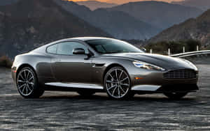 Зашемящ Aston Martin DB9 в елегантна обстановка — Steam Deck OLED Тапет