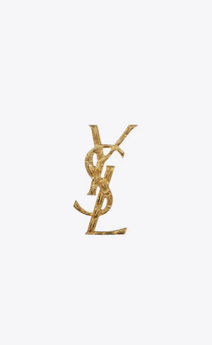Злат крокодил YSL брошка тапет — RedMagic Astra 2 Тапет