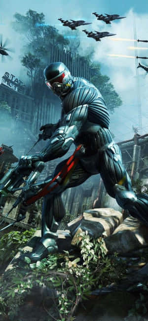 Фон за iPhone X от Crysis 3 — iPhone 11 Pro Тапет