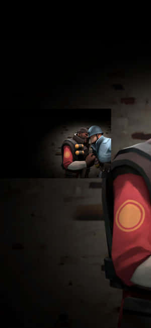 Фон за iPhone Xs от Team Fortress 2 — Полунощ Тапет