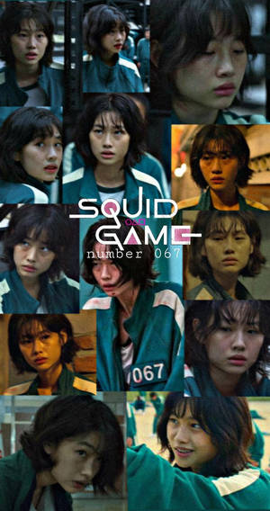 Тапет с играч 067 Squid Game