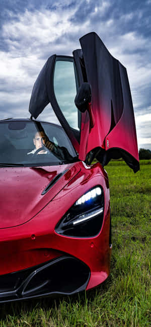 iPhone X McLaren 720S фон — Galaxy A35 Тапет