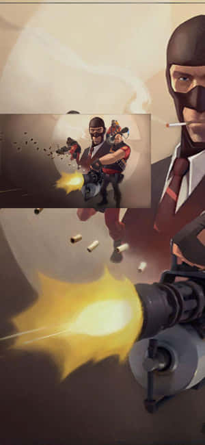 iPhone XS Team Fortress 2 фон — IQOO Z10 Turbo Pro Тапет