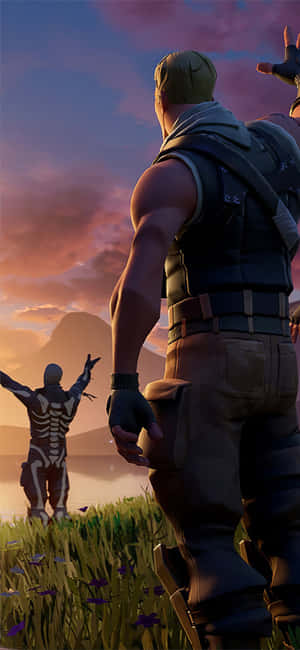 Fortnite Глава 2 Сезон 7 — Oppo Find X9s Тапет