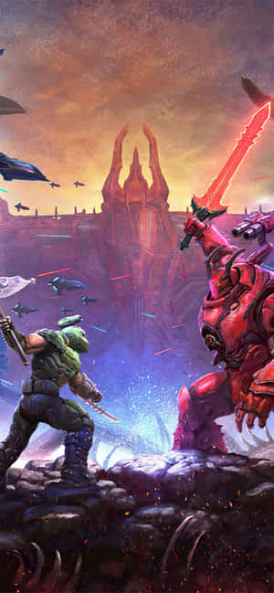 Doom Eternal iPhone — Redmi Note 15 Pro 4G Тапет