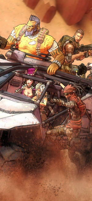 Borderlands Iphone — Galaxy A37 Тапет