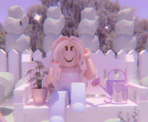 Изживейте красотата на естетичен Roblox — Естетика Roblox Тапет