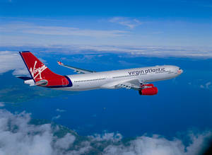 Излитане на самолет Virgin Atlantic