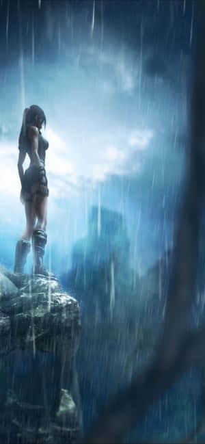 Iphone Xs Max Rise Of The Tomb Raider фон — iPhone 15 Pro Max Тапет