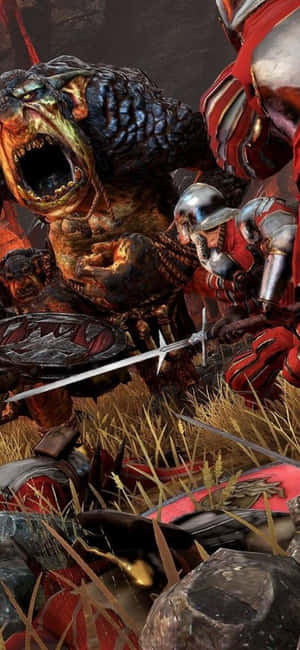 Iphone X Total War Warhammer фон — Realme C83 Тапет