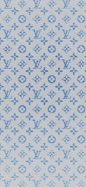 Louis Vuitton Blue — Galaxy A26 Тапет
