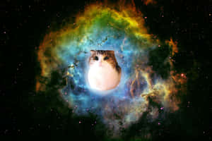 Фон на открития космос — Космическо пространство GIF Тапет