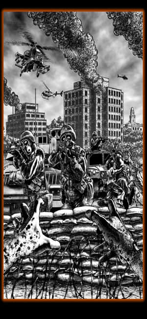 Iphone Xs Max World War Z фон — iPhone 16 Pro Тапет