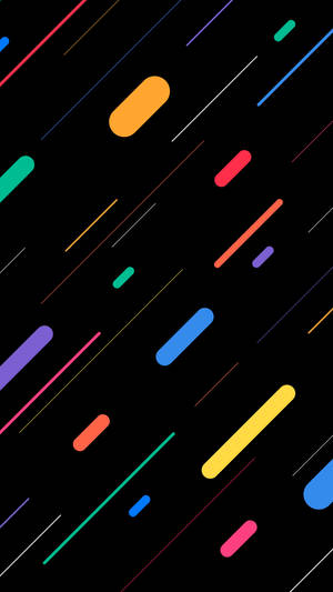 Диагонални OLED линии тапет