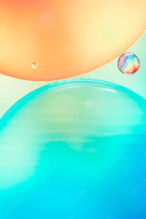 Bubbles Phone — Huawei MatePad 11.5 (2025) Тапет