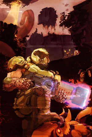 Фон Doom — Xiaomi Pad 9 Pro Тапет