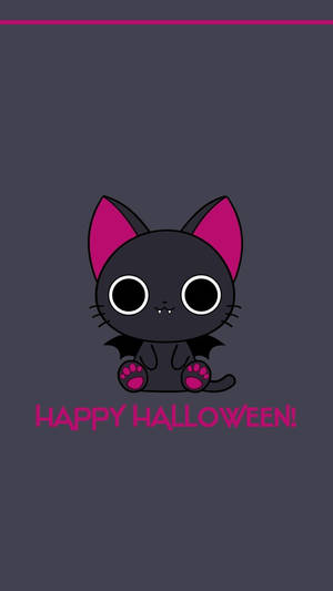 Kawaii Halloween Страшна котка