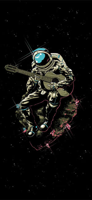Astronaut Iphone — Pixel 7a Тапет