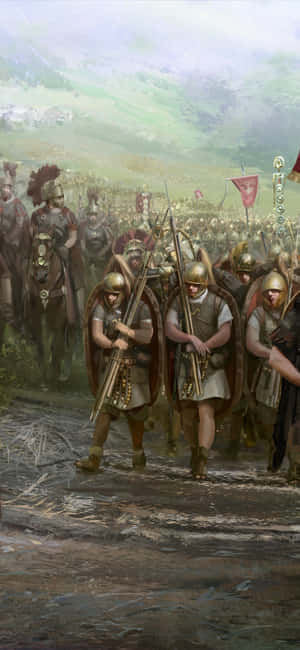 Iphone Xs Total War Rome 2 Фон — Galaxy A35 Тапет