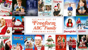 Freeform Movies Christmas Collage тапет — Коледна колаж Тапет