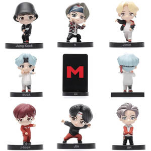 Колекционни кукли Tiny Tan BTS — Лого на bts GIF Тапет