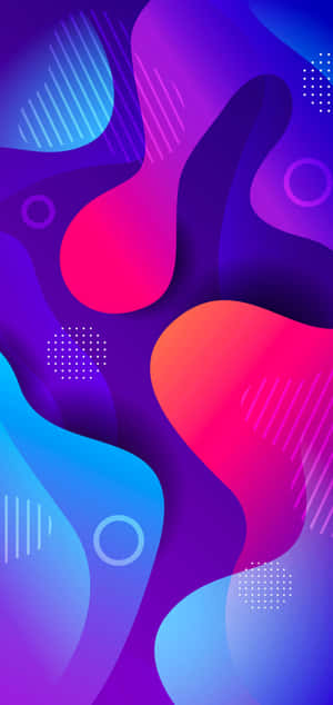 Цветен iPhone — Xiaomi 18 Pro Max Тапет