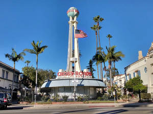 Crossroads Of The World Sunset Boulevard тапет