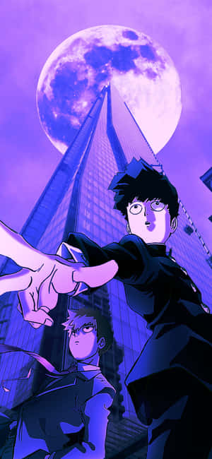 Снимки Mob Psycho — Realme Note 70 Тапет