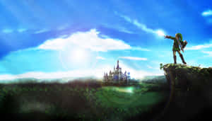 Линк и Зелда се притичват на помощ, спасяй Архипелага в The Legend of Zelda — Зелда Тапет