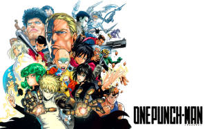 Лудак One Punch Man Забавен Аниме тапет — Смешно аниме Тапет