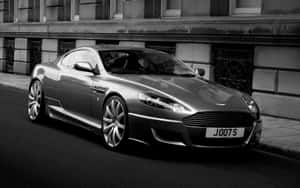 Луксозен спортивен автомобил Aston Martin DB9 — Steam Deck Тапет