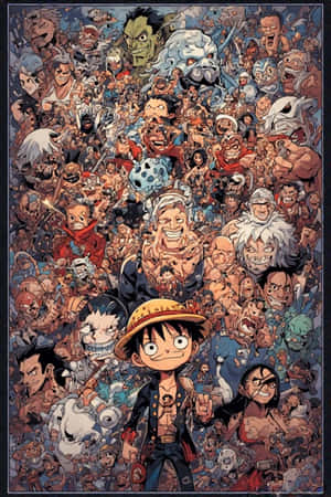 Луфи,Гоуинг Мери,One Piece,аниме тапет,залезно небе,сламена шапка,приключение — iPhone 4 Тапет