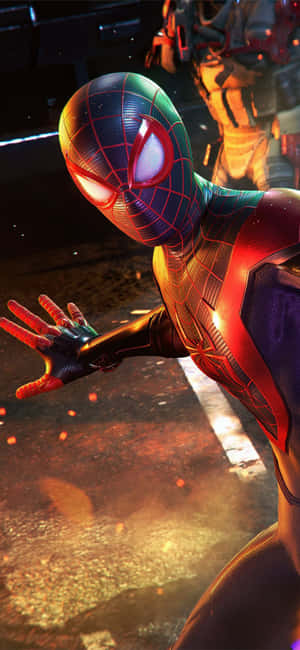 Miles Morales Iphone — Redmi Note 15 Тапет