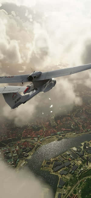 Android Microsoft Flight Simulator фон — IQOO Z Тапет