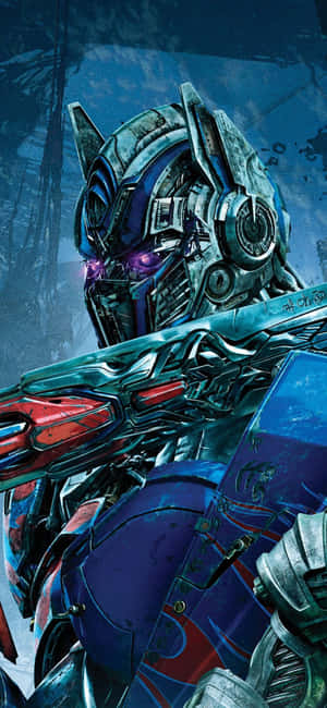 Optimus Prime лице — Oppo Find X9s Тапет