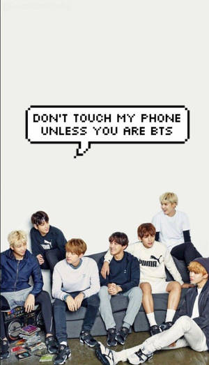 Мили BTS с облачком за реч