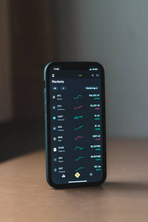 Тапет за мобилно приложение за криптовалута — Nokia Тапет