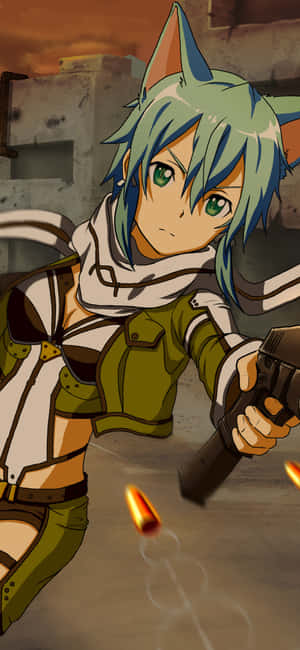 Sinon — iPhone 15 Pro Тапет