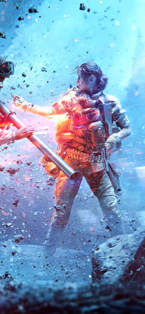 HD Battlefield V фон — Huawei nova Тапет