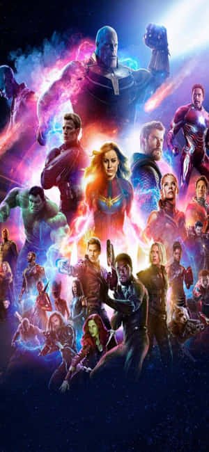 Фон за iPhone XS с Marvel's Avengers — Honor Play 80 Тапет