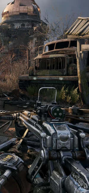 Iphone X Metro Exodus фон — OnePlus 15 Тапет