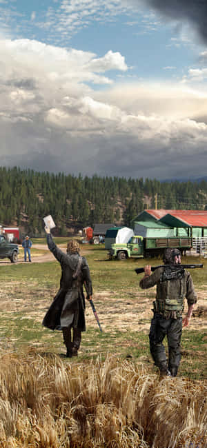 iPhone Xs Far Cry 5 фон — Vivo X500 Тапет