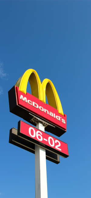 Естетичен Mcdonalds — 1284x2778 Тапет