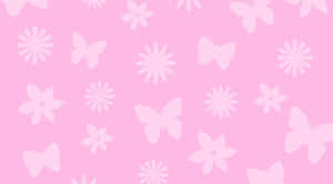 Нека животът ти е толко колоритен и забавен, колко този Kawaii Pink дизайн. — Розова аниме естетика Тапет