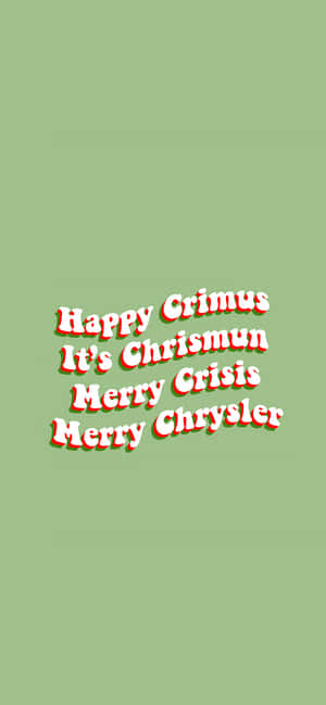Funny Christmas Iphone — iPhone 15 Тапет