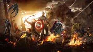 Marvel фон — Марвел Тапет